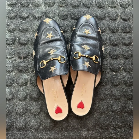 Gucci Princeton Mules Horsebit - Picture 2 of 5